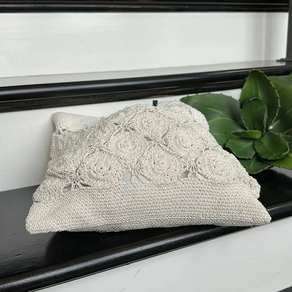 The Sak Cream Crochet Tote Bag - Picture 8 of 9